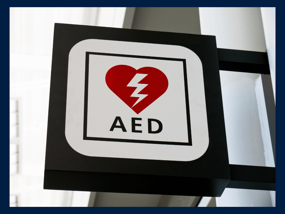Oznaczenia AED 