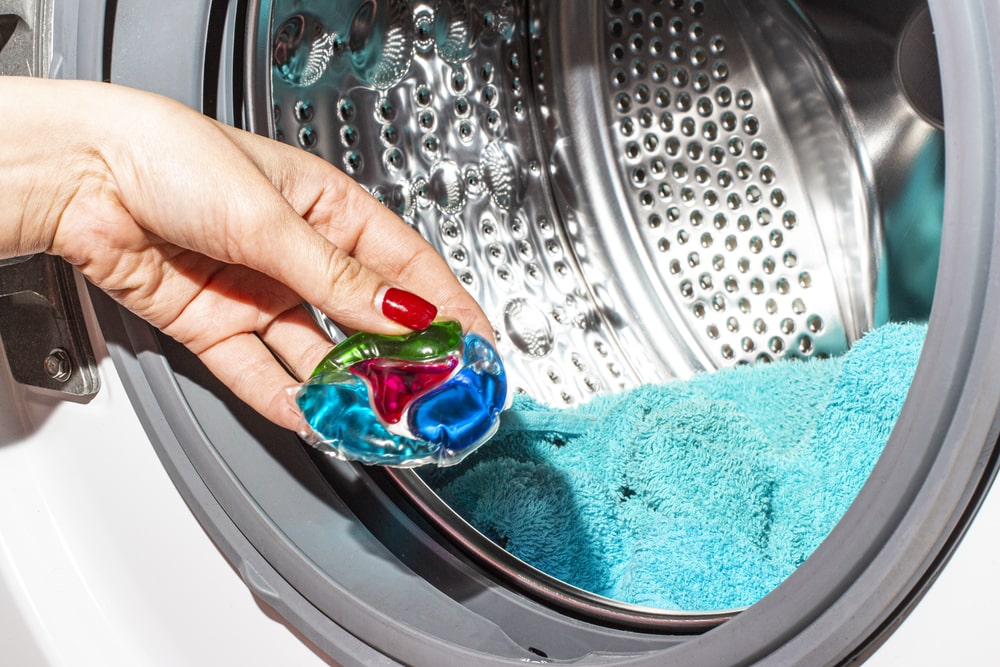 chemia domowa kapsułki do prania 